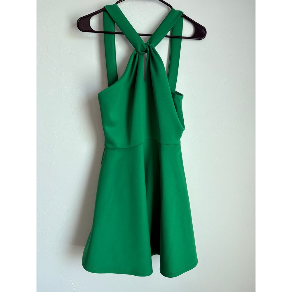 Ted Baker London Freeda Twisted Halter Dress Summer Wedding Guest Cocktail Chic - Picture 2 of 5